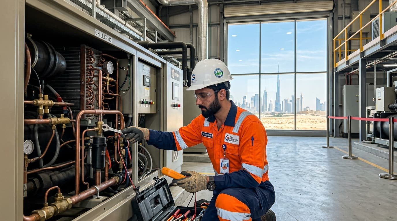 Pakistani DAE graduate working as an overseas maintenance technician in the Gulf