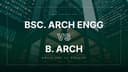 B.Arch vs BSc Architectural Engineering Pakistan 2026 — Subjects & Scope