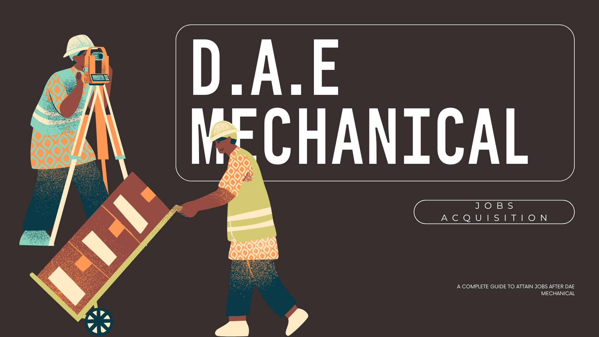 Jobs After Dae Mechanical Pakistan banner