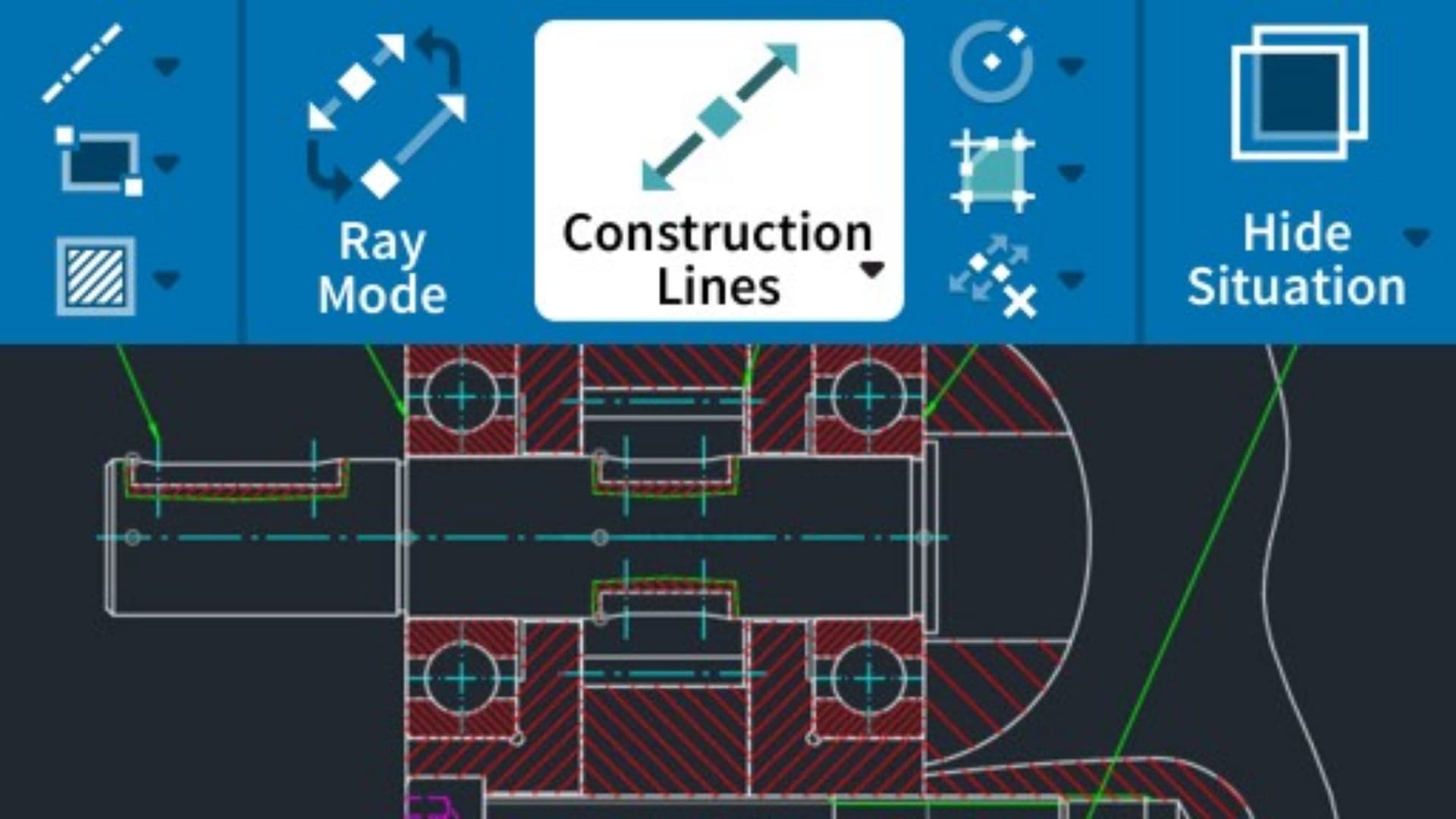 AutoCAD interface for mechanical engineering beginners
