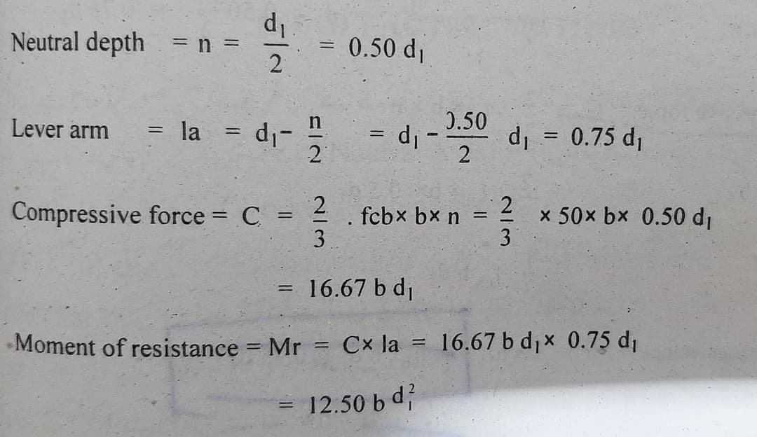 lever arm calculations