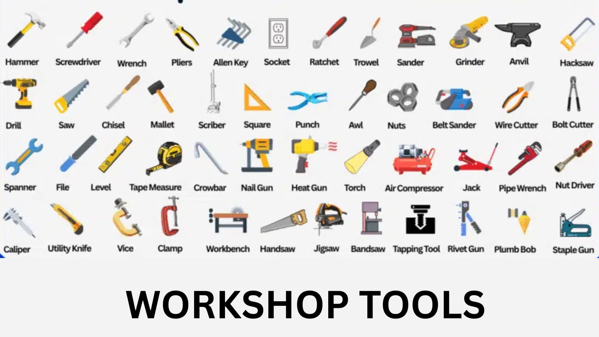 Machine Tools in Workshop