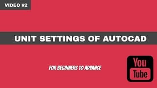 Thumbnail for Unit settings in AutoCAD