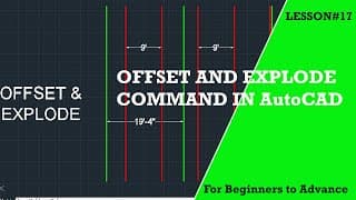 Thumbnail for Offset Command in AutoCAD