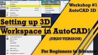 Thumbnail for AutoCAD Workspaces