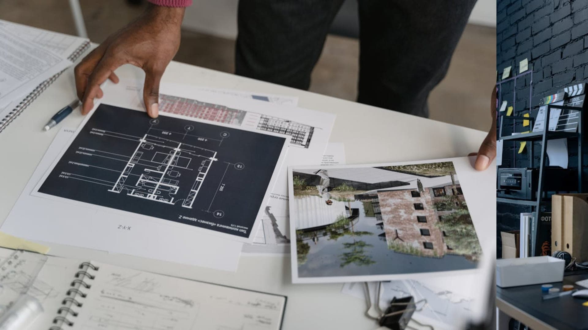 Architecture thesis studio workspace